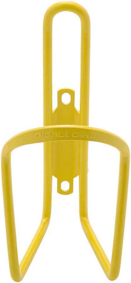 Planet Bike Alloy 6.2mm Water Bottle Cage - Aluminum Yellow