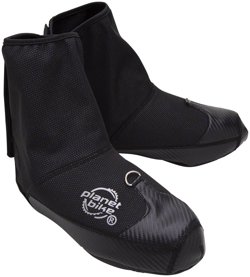 Planet Bike Blitzen Windproof Shoe Cover: Black LG