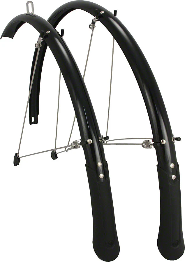 Planet bike Cascadia Pair Road 700C x 35mm Polycarbonate Stainless Steel Black 25mm / .98`
