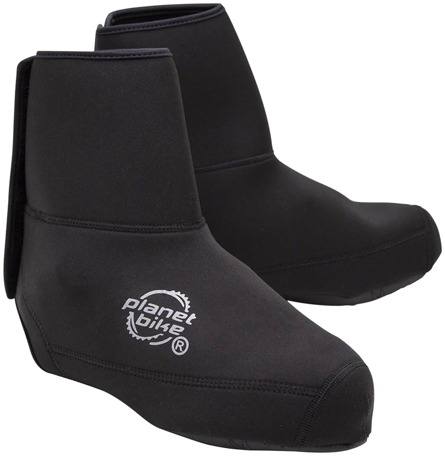 Planet Bike Comet Shoe Cover: Black MD