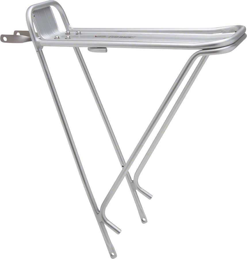 Planet Bike Eco Rear Rack: Includes Hardware Silver