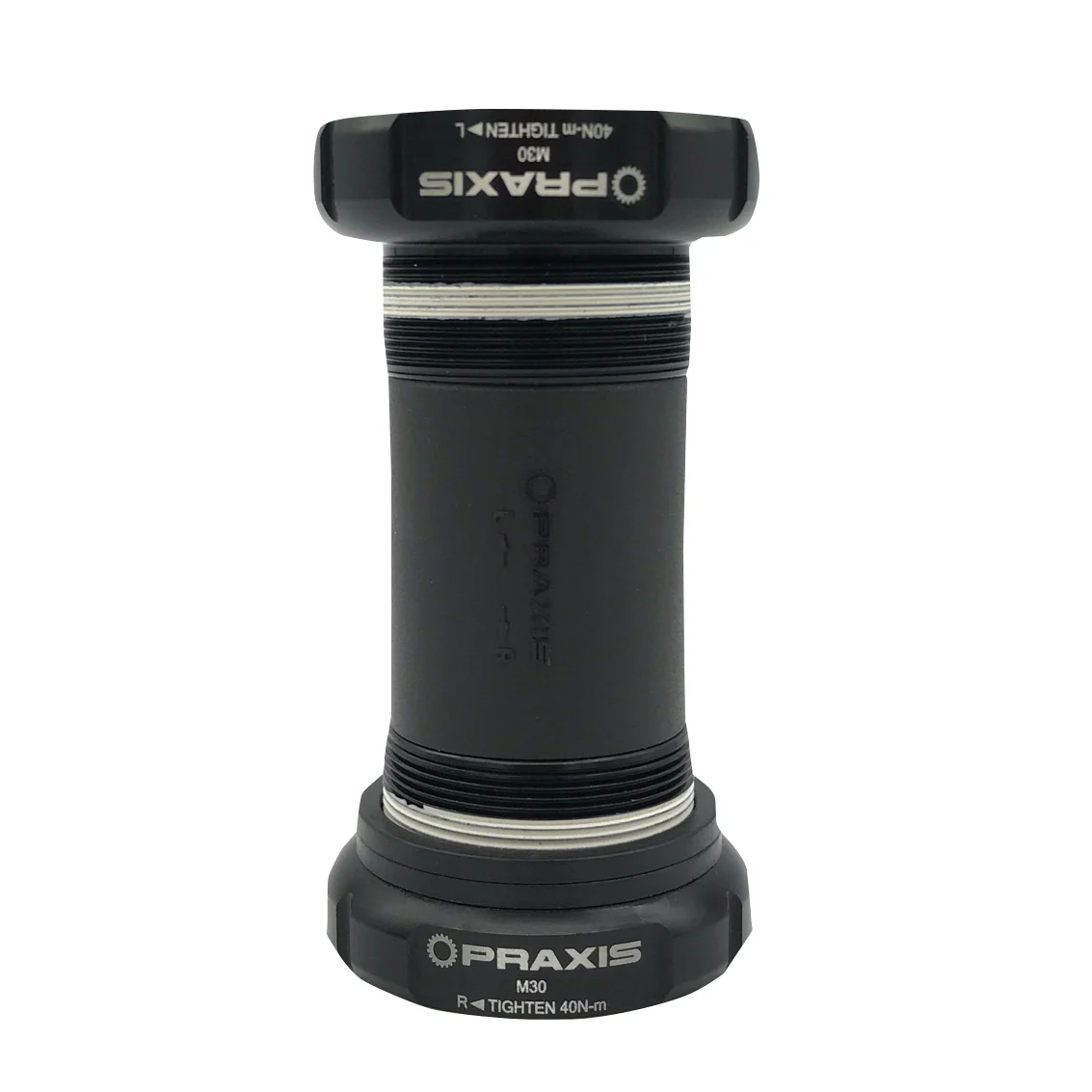 Praxis Works M30 Road/Mtn BSA Thread BB- 68/73mm Black