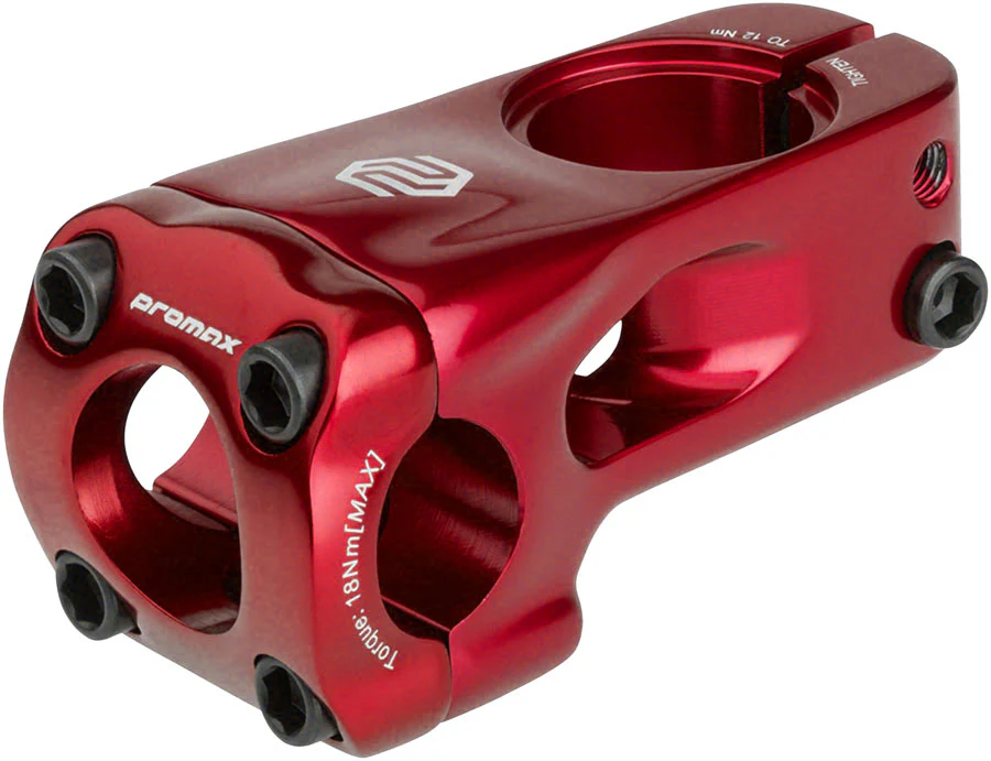 Promax Banger BMX Stem - 48mm Front Load Red - Image 2