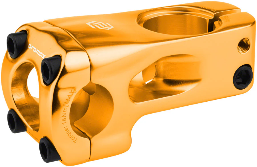 Promax Banger BMX Stem - 53mm Front Load Gold - Image 2