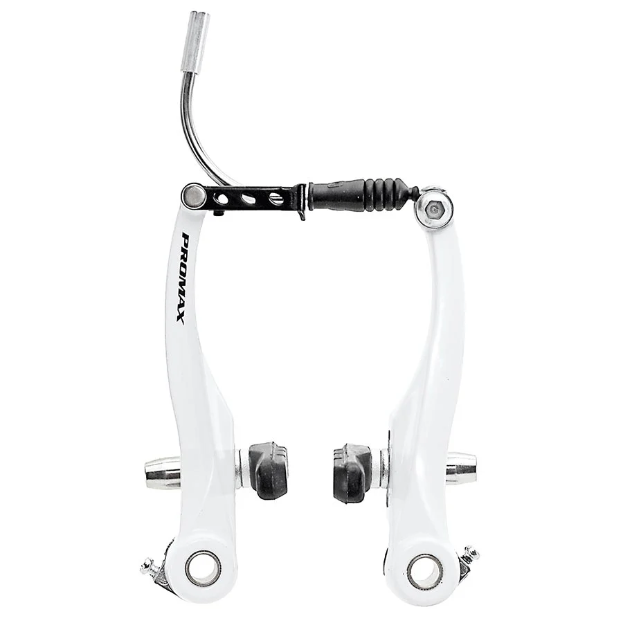 Promax TX V-Brake MTB Linear Pull Brake Front and Rear White Set