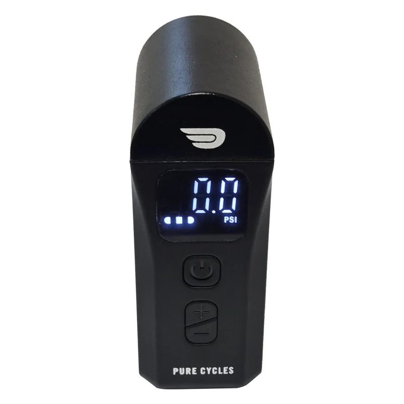 Pure cycles Kwick Fill Air Compressor Digital PV/SV 120 Black