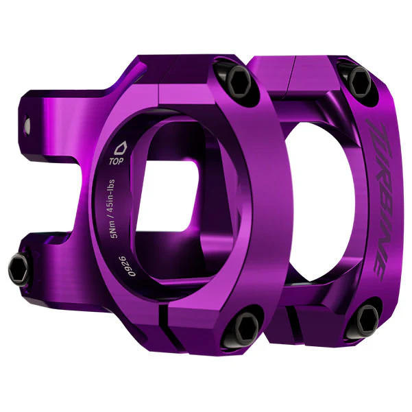 RaceFace Turbine Stem - 40mm 35mm Clamp +/-0 1 1/8" Purple