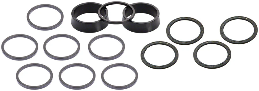 RaceFace Crankset Spacer Kit CINCH 30mm Spindle Systems -  Aluminum BLK