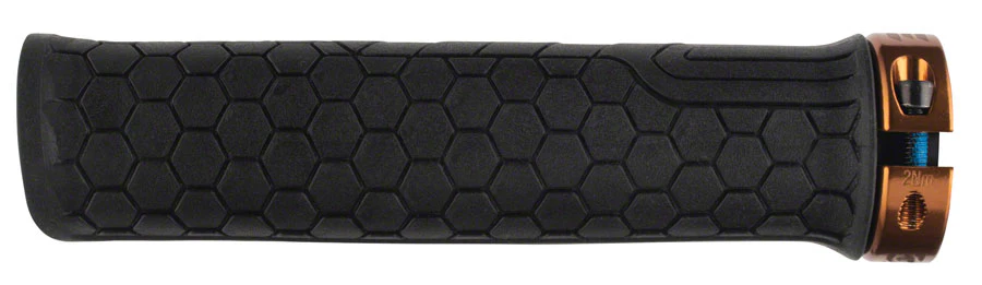 RaceFace Getta Grips - Lock-On 30mm Black/Kashmoney Gold - Image 3