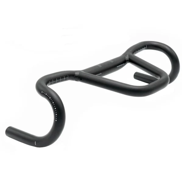 Redshift Sports Kitchen Sink Drop Bar w/ Loop 10 deg - 44cm Black