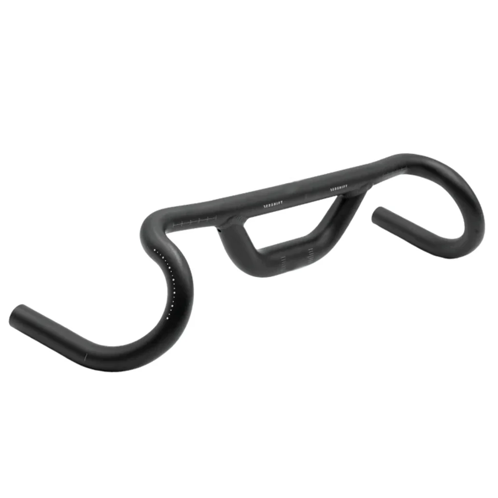 Redshift Sports Top Shelf Drop Bar 70mm Rise 25 deg - 41cm Black
