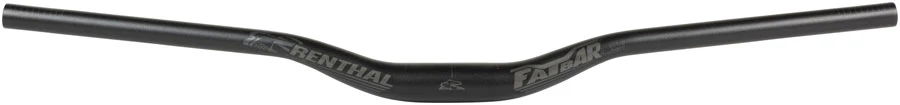 Renthal FatBar Lite 35 Handlebar - Aluminum 30mm 760mm 35mm Black V3