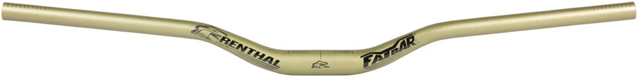 Renthal FatBar Lite Handlebar - Aluminum 40mm 760mm 31.8mm Gold V3