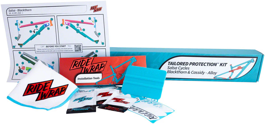 RideWrap Tailored Salsa - Blackthorn/Cassidy Alloy Medium Gloss - Image 2