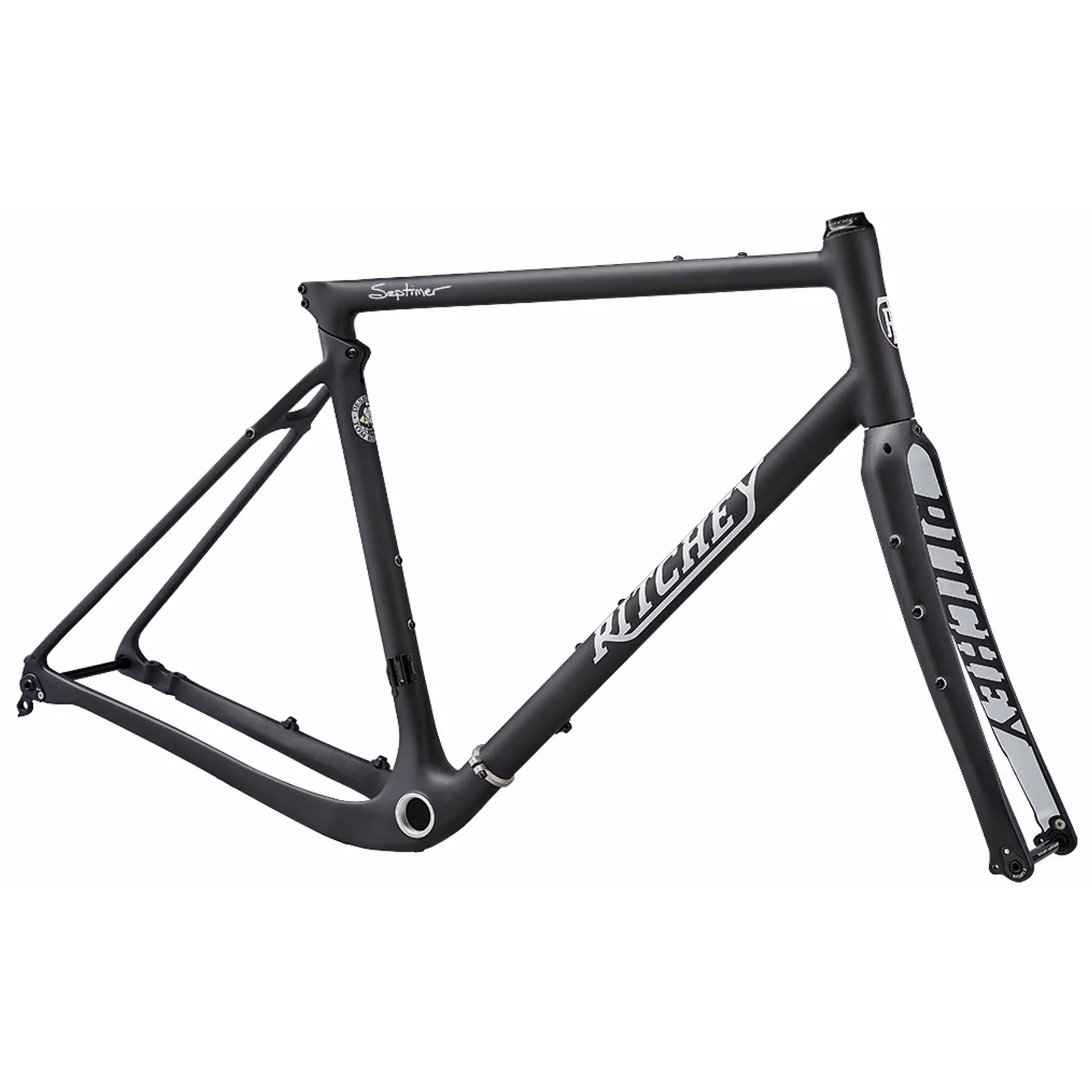 Ritchey Septimer Break-Away Carbon Frameset - 700c Carbon Black Small