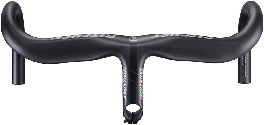 Ritchey WCS Carbon Solostreem Drop Handlebar - Integrated Bar/Stem Carbon 42cm 110mm Matte Carbon - Image 3