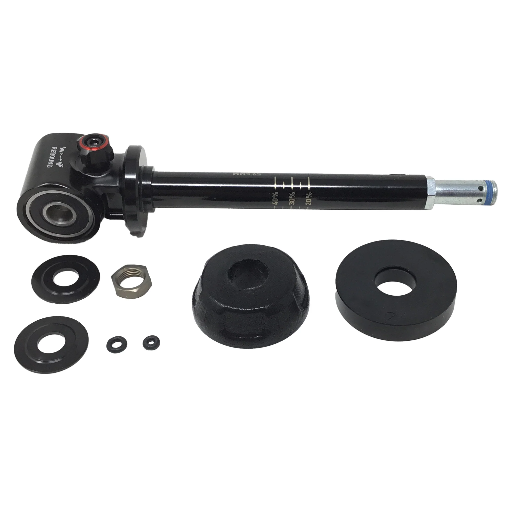 RockShox Damper Shaft SuperDlx Coil A1-A2 57.5mm Bearing Eye