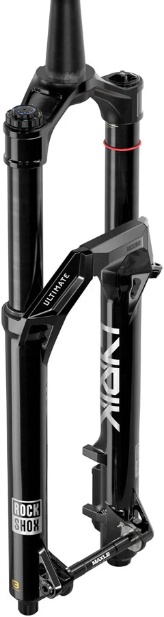 RockShox Lyrik Ultimate Charger 3.2 RC2 Suspension Fork - 29" 160mm 15x110mm 44mm Offset Linear XL Air Spring Gloss BLK E1