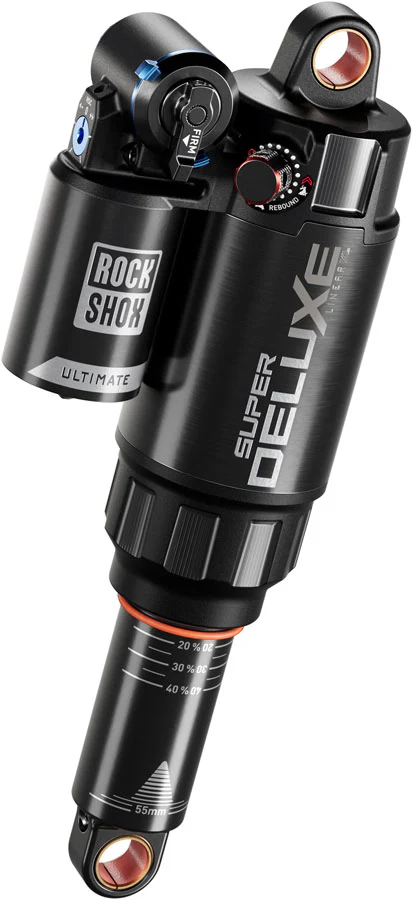 RockShox Super Deluxe Ultimate RC2T Rear Shock - 230 x 65 mm Linear XL Air Token Loc 2 Reb 55 / Comp 34 L/O 45 Standard D1