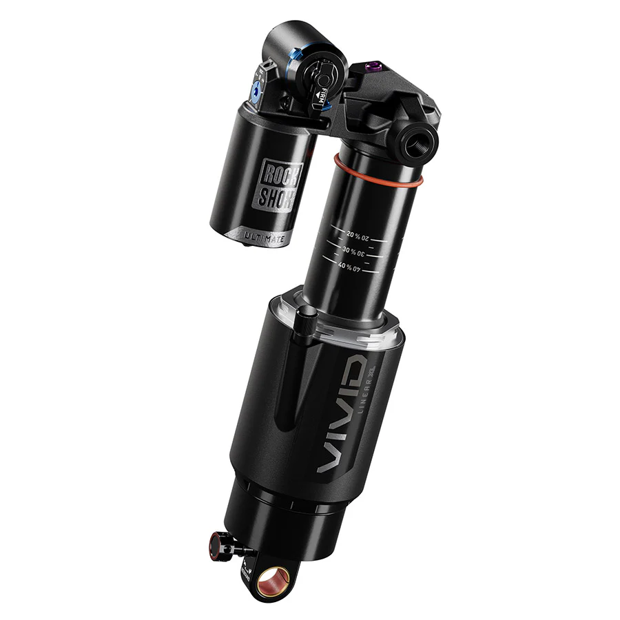 RockShox Vivid Ultimate D1 Rear shock 205x65 Shaft Eyelet: Standard Body Eyelet: Trunnion 4 Tokens Reb25/Comp30 lockout 45 Transition Spire (2021+)
