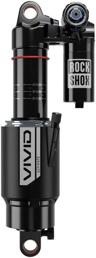 RockShox Vivid Ultimate RC2T Rear Shock - 230 x 62.5 mm Vivid Air 3 Tokens Reb25/Comp34 L/O4 Std 10x20 C1 Commencal Meta SX 2020+ - Image 3