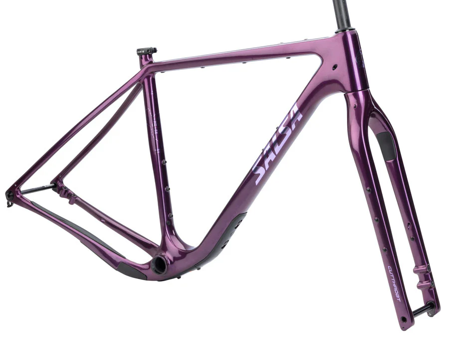 Salsa Cutthroat C Frameset - 29" Carbon Deep Orchid 56cm