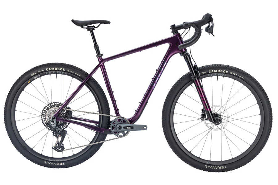 Salsa Cutthroat C Rival GX AXS Transmission SUS Bike - 29" Carbon Deep Orchid 60cm