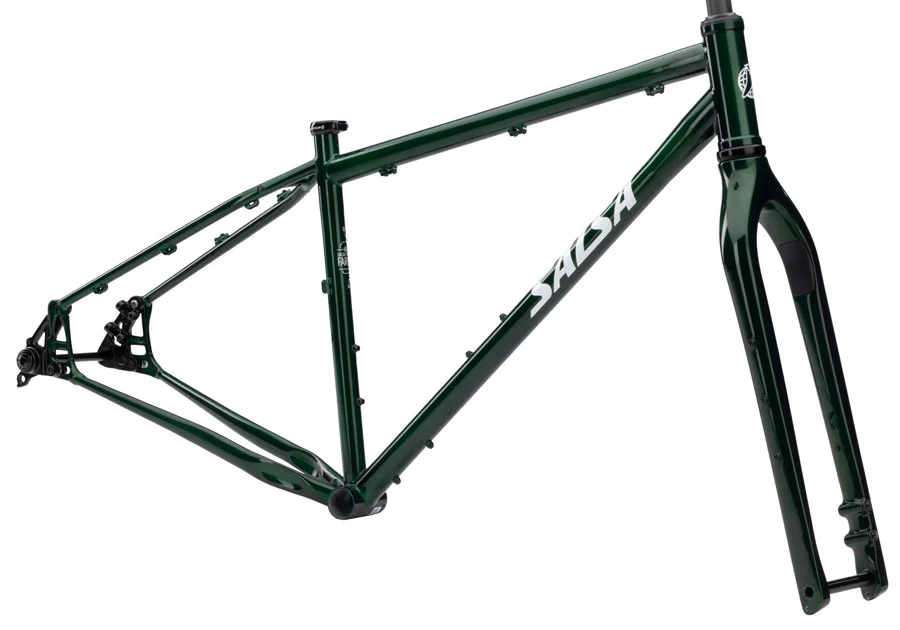 Salsa Fargo Frameset - 29" Steel Peat Moss Medium
