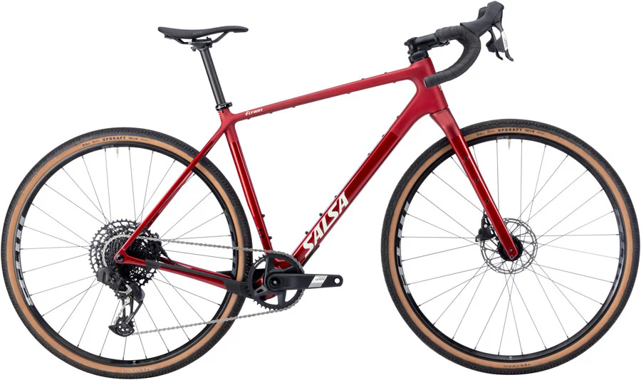 Salsa Flyway C Apex Eagle AXS 12 Bike - 700c Carbon Canyon Red Large