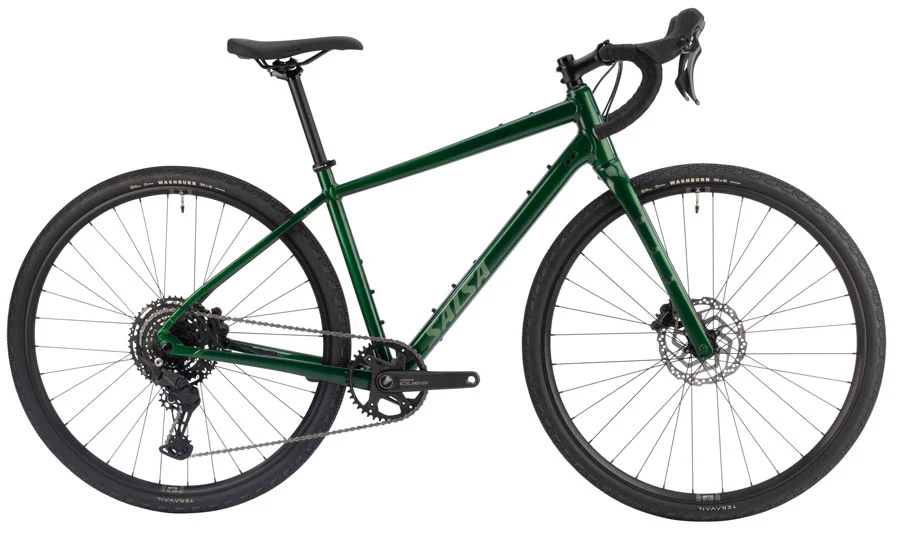 Salsa Journeyer Drop Bar CUES 10 Bike - 700c Aluminum Peat Moss 57cm