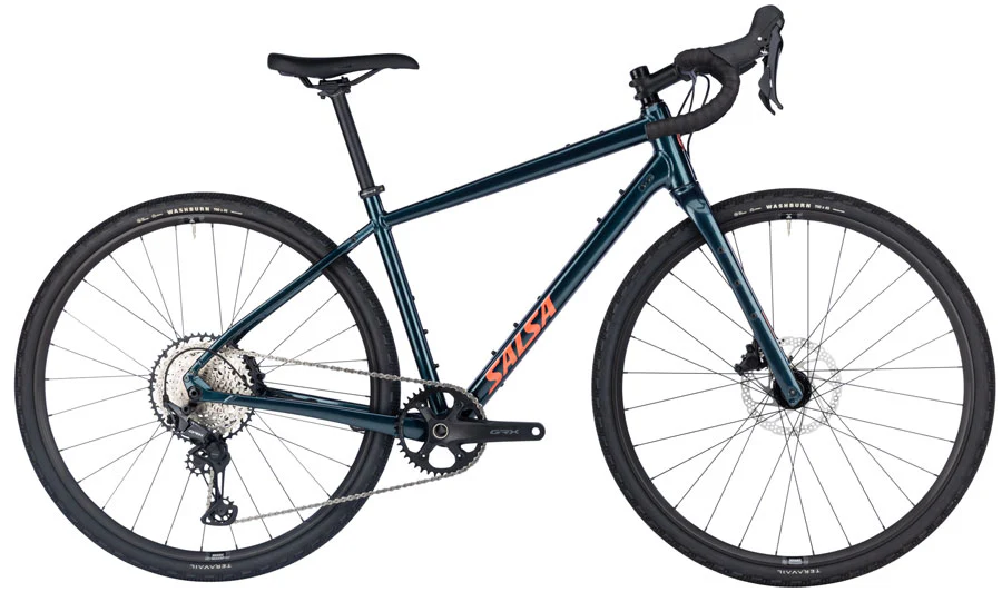 Salsa Journeyer Drop Bar GRX 610 1x12 Bike - 700c Aluminum Midnight Blue 51cm