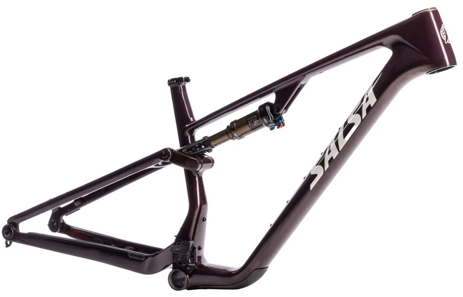 Salsa Spearfish C DLX  Frame - 29" Carbon Deep Orchid Carbon X-Large