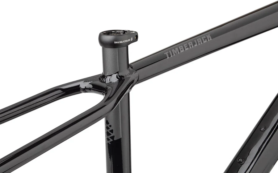 Salsa Timberjack Frame - 29/27.5" Aluminum Black X-Small - Image 3