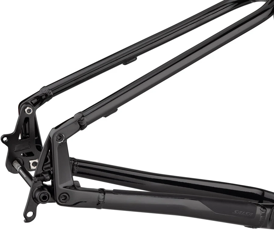 Salsa Timberjack Frame - 29/27.5" Aluminum Black X-Small - Image 4
