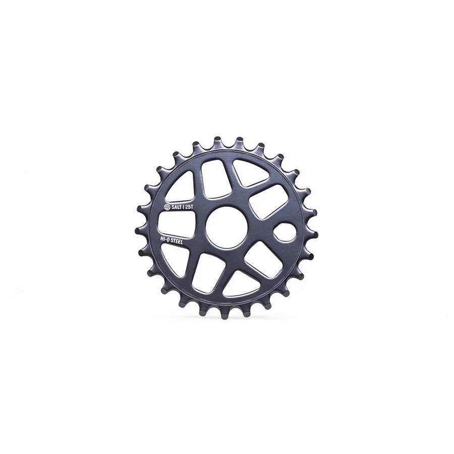 Salt Gateway Chainring Teeth: 25 Steel Black