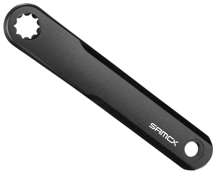 Samox E3 BO Ebike Crank Arm Set - 155mm Bosch GEN 2/ Yamaha ISIS Spindle 15mm offset BLK