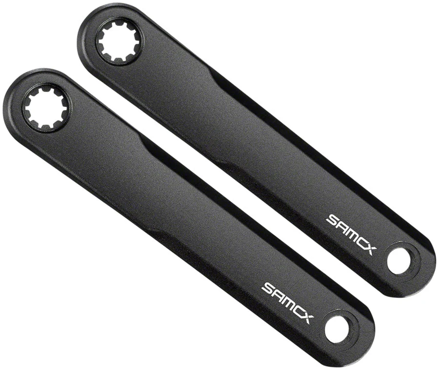 Samox E3 BO Ebike Crank Arm Set - 165mm Bosch GEN 3 BNI Spindle 5mm offset BLK