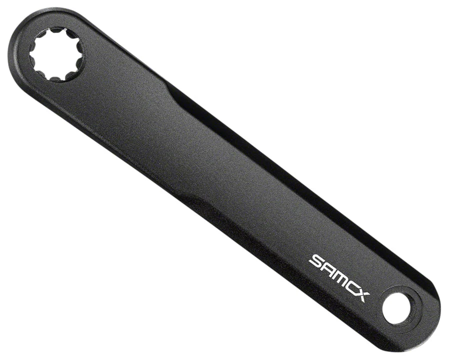 Samox E3 BR Ebike Crank Arm Set - 160mm Specialized w/BROSE ISIS Spindle 0mm offset Right / 5mm offset Left BLK