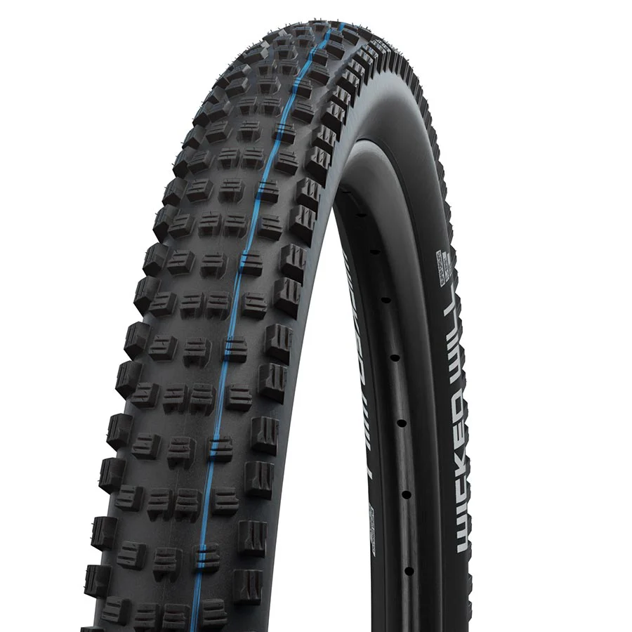 Schwalbe Wicked Will Mountain Tire 27.5"x2.40 Folding Tubeless Ready Addix Speedgrip Super Ground TL Easy Black