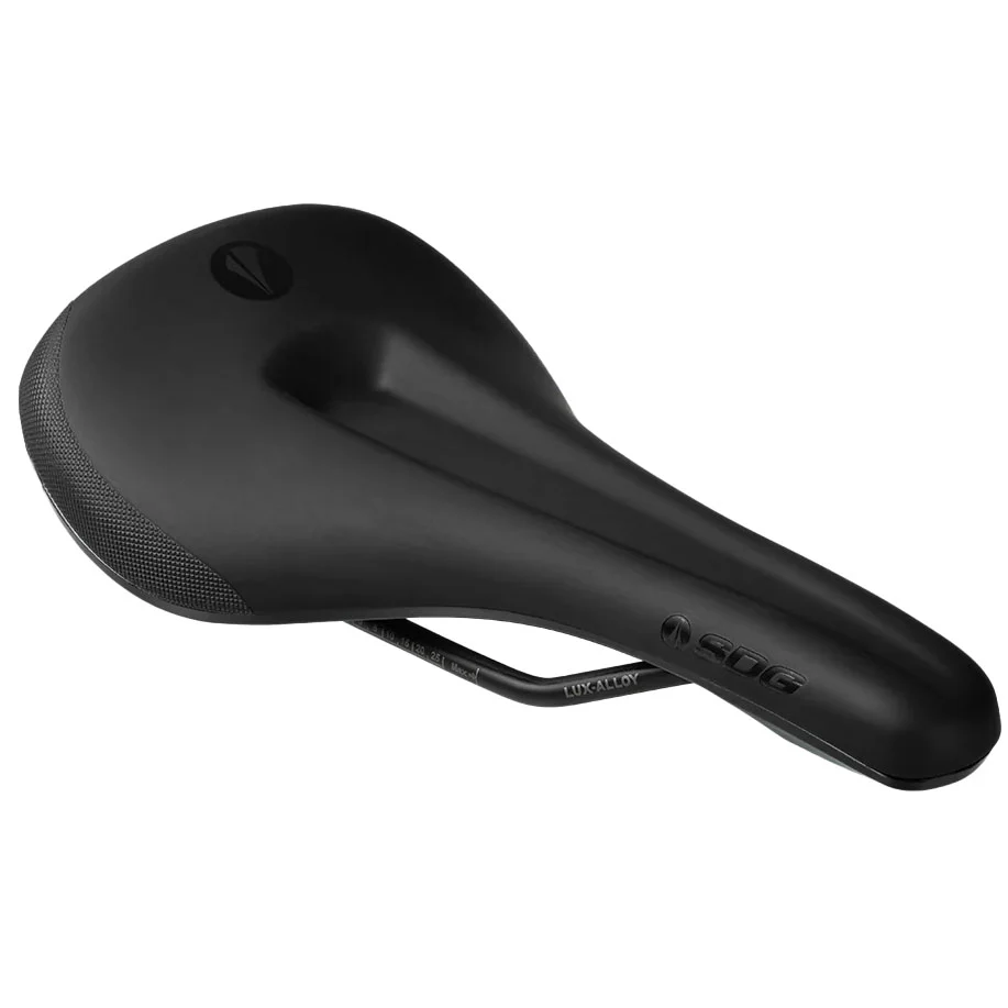SDG Bel-Air V3 Max Saddle Steel Rails Black/Black