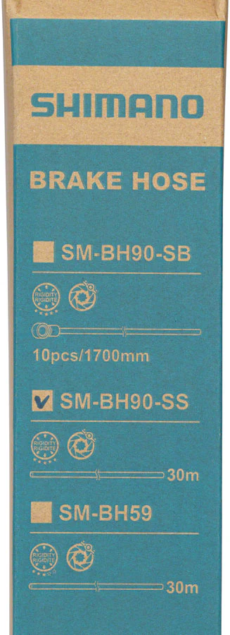 Shimano SM-BH90-SS Bulk Hydraulic Disc Brake Hose Roll - 30M Black - Image 2
