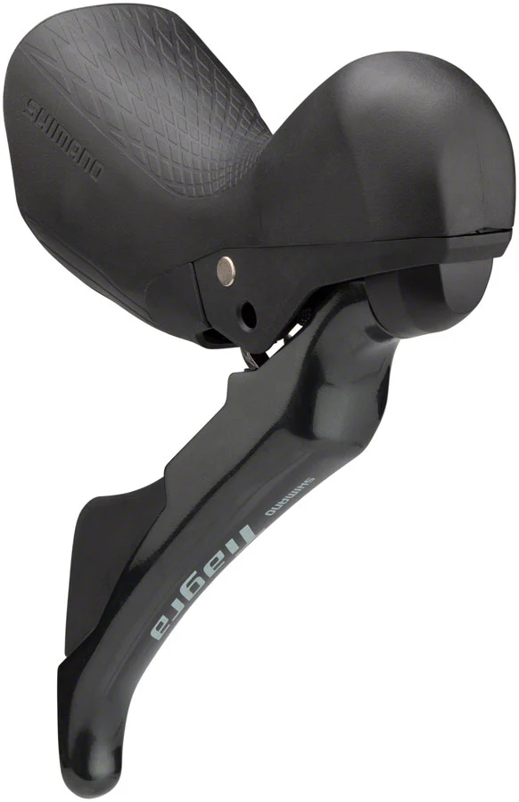 Shimano Tiagra ST-4720/BR-4770 Mechanical Shift/Hydraulic Brake Lever Caliper - Rear Flat Mount Finned Resin Pads BLK - Image 2