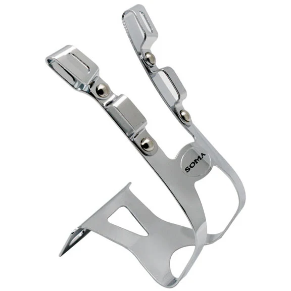 Soma Deep Four Gate Steel Toe Clips L/XL - Chr Pr