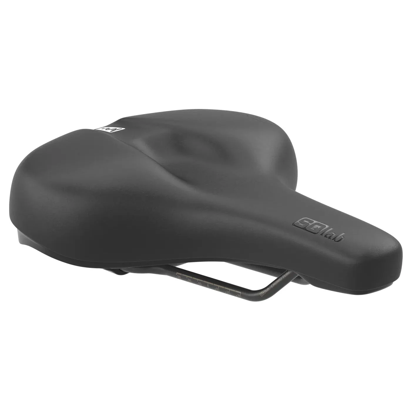 SQlab 621 M-D Active 2.1 CrMo Rail 210* Saddle Blk