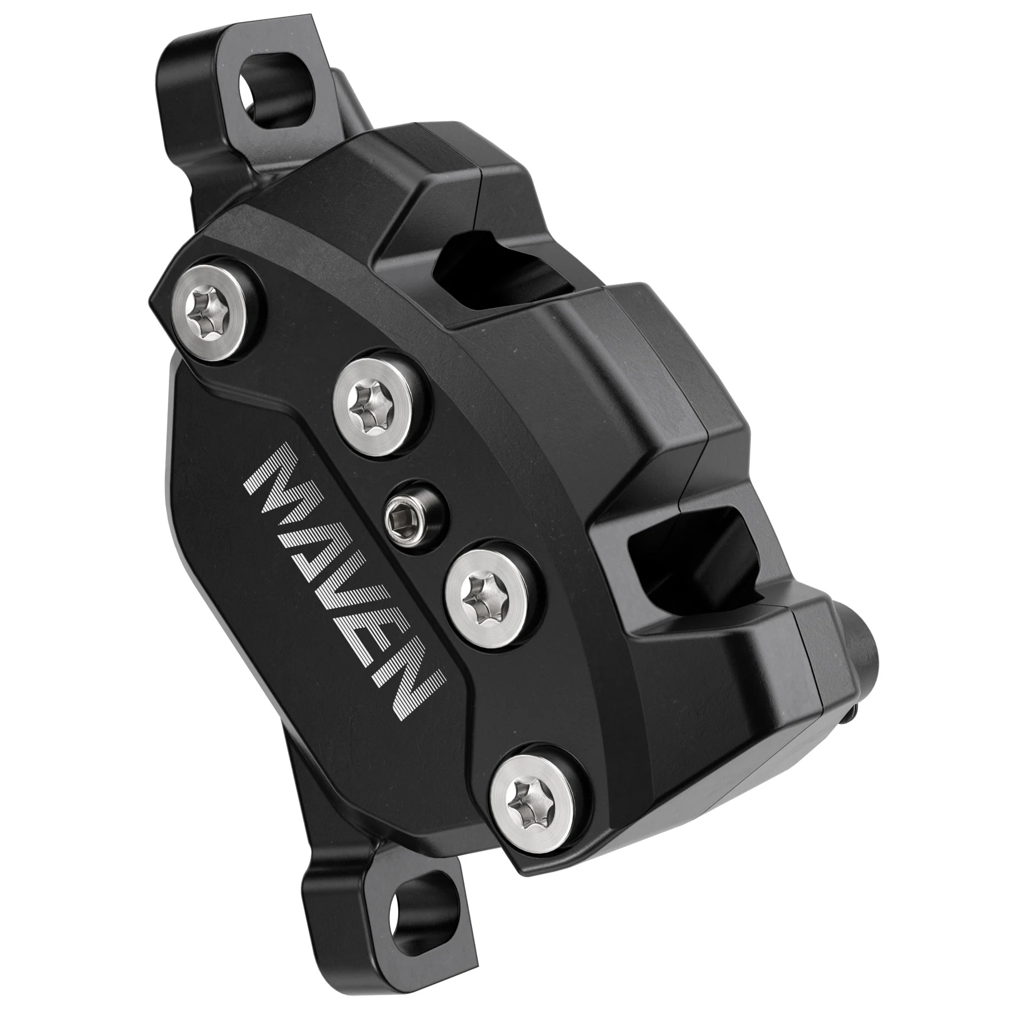 SRAM Maven Bronze Disc Brake Caliper Assembly - Front/Rear Post Mount 4-Piston Diffusion BLK B1