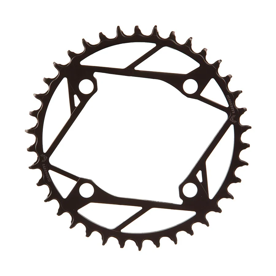 SRAM Eagle T-Type Chainring - 38t 12-Speed 104 BCD Steel Black
