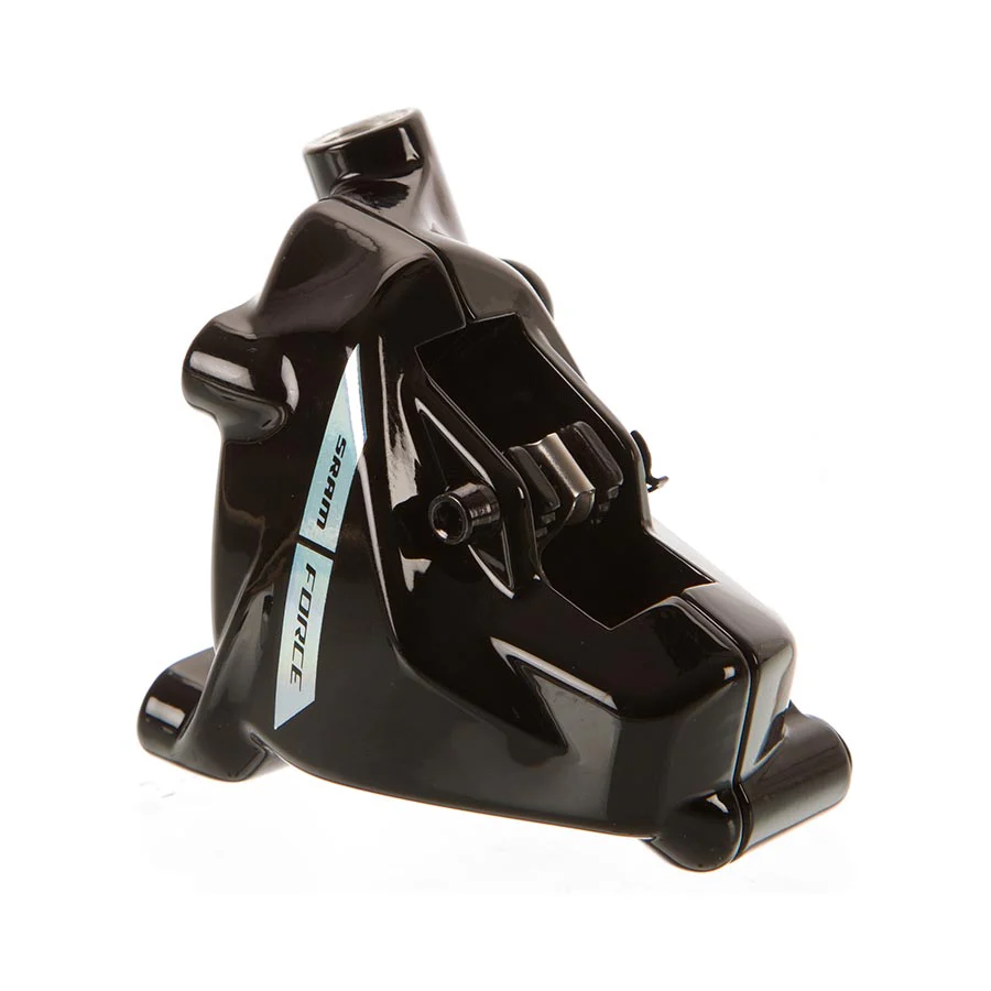 SRAM Force AXS eTap Hydraulic Disc Brake Caliper Assembly - Front Rear Flat Mount Iridescent Gray D2