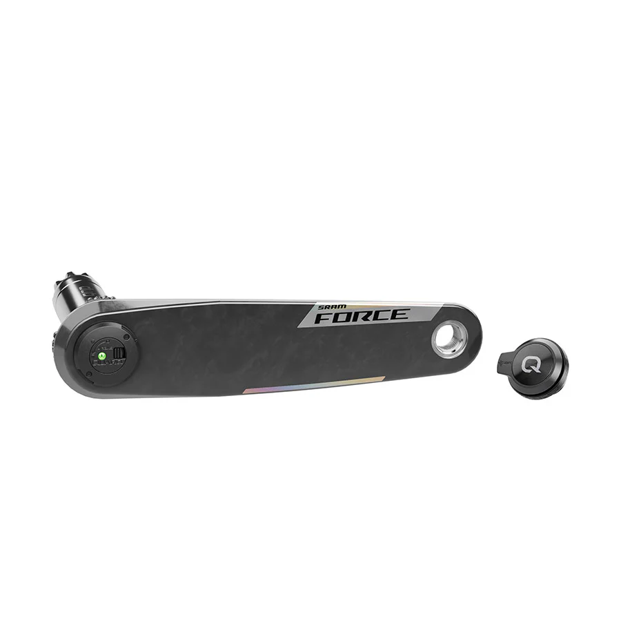 SRAM Force AXS Left Crank Arm Power Meter Spindle Assembly - 165mm 12/13-Speed DUB PM Spindle Carbon E1