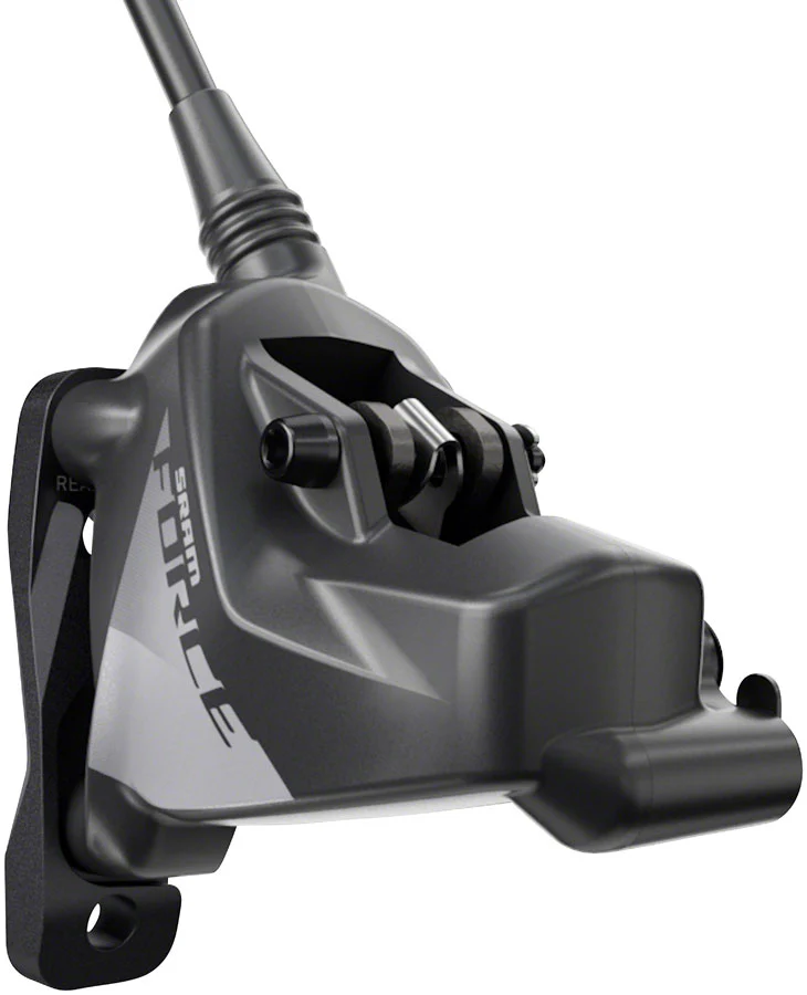 SRAM Force eTap AXS HRD Shift/Brake Lever Hydraulic Disc Caliper - Right/Rear Flat Mount 20mm Offset 1800mm Hose BLK D1 - Image 3