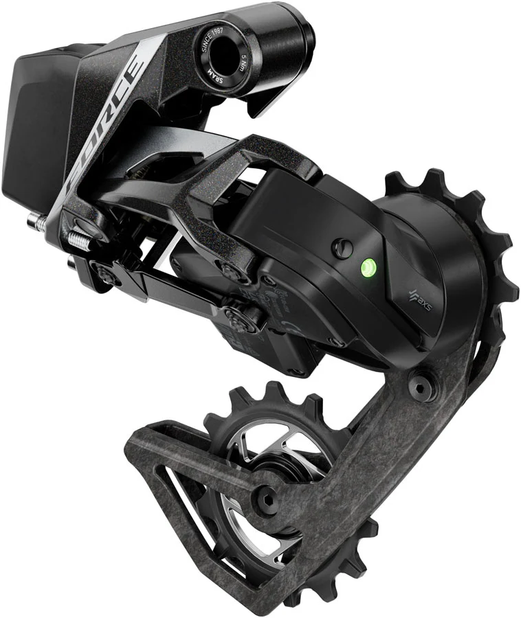 SRAM Force eTap AXS Road Groupset - 2x12-Speed HRD Shift/Brake Levers FM Calipers CL Rotors Chain F/R Derailleurs E1 - Image 4